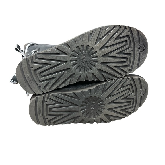 Bailey Bow Short UGG charcoal 8 - Picture 5 of 7